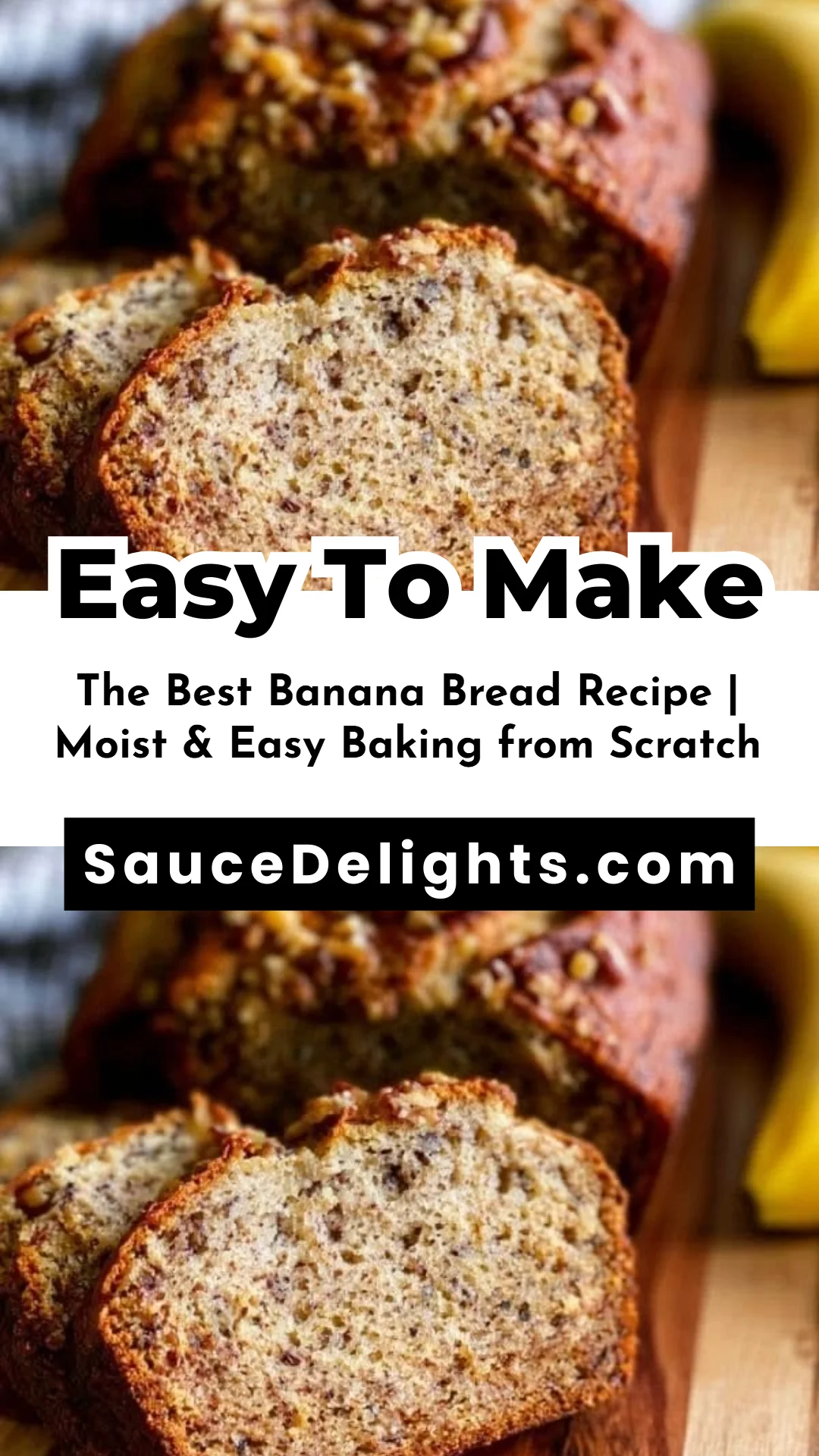 The Best Banana Bread Recipe | Moist & Easy Baking from Scratch