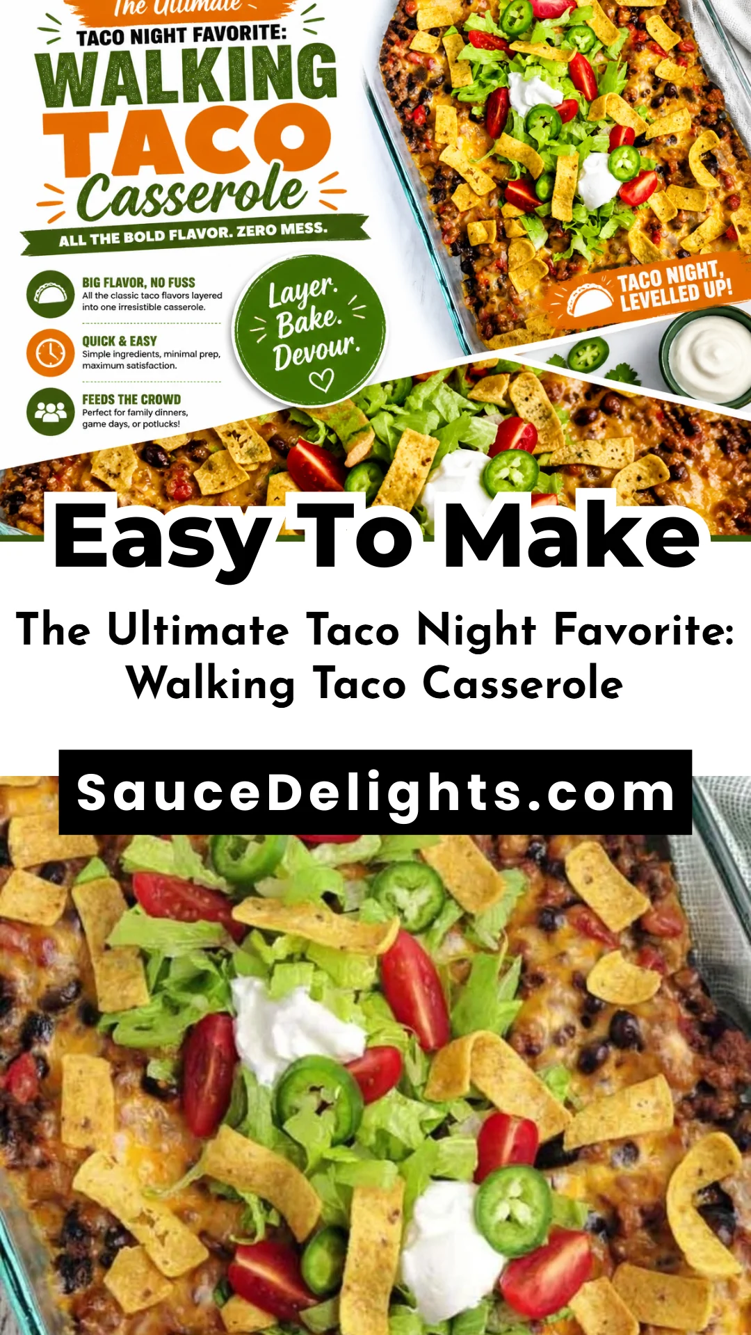 The Ultimate Taco Night Favorite: Walking Taco Casserole