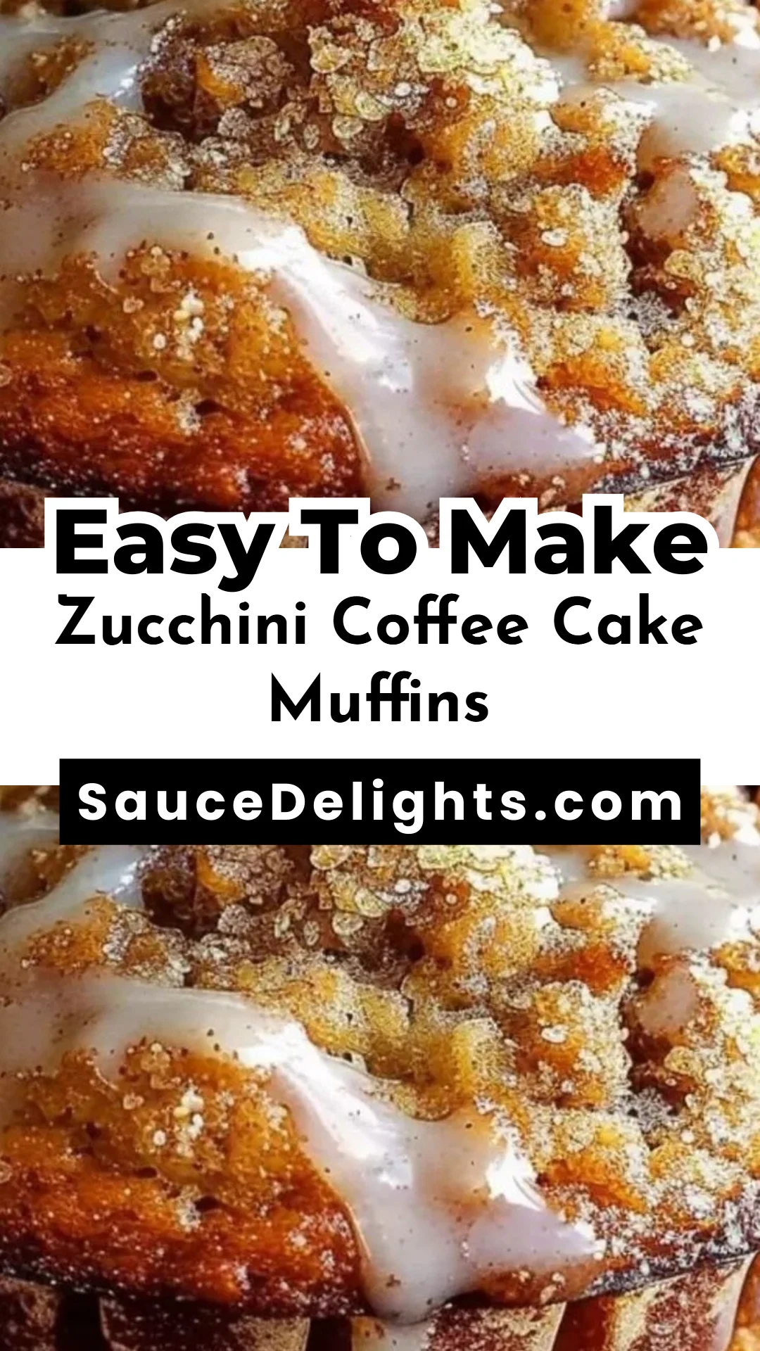 Zucchini Coffee Cake Muffins